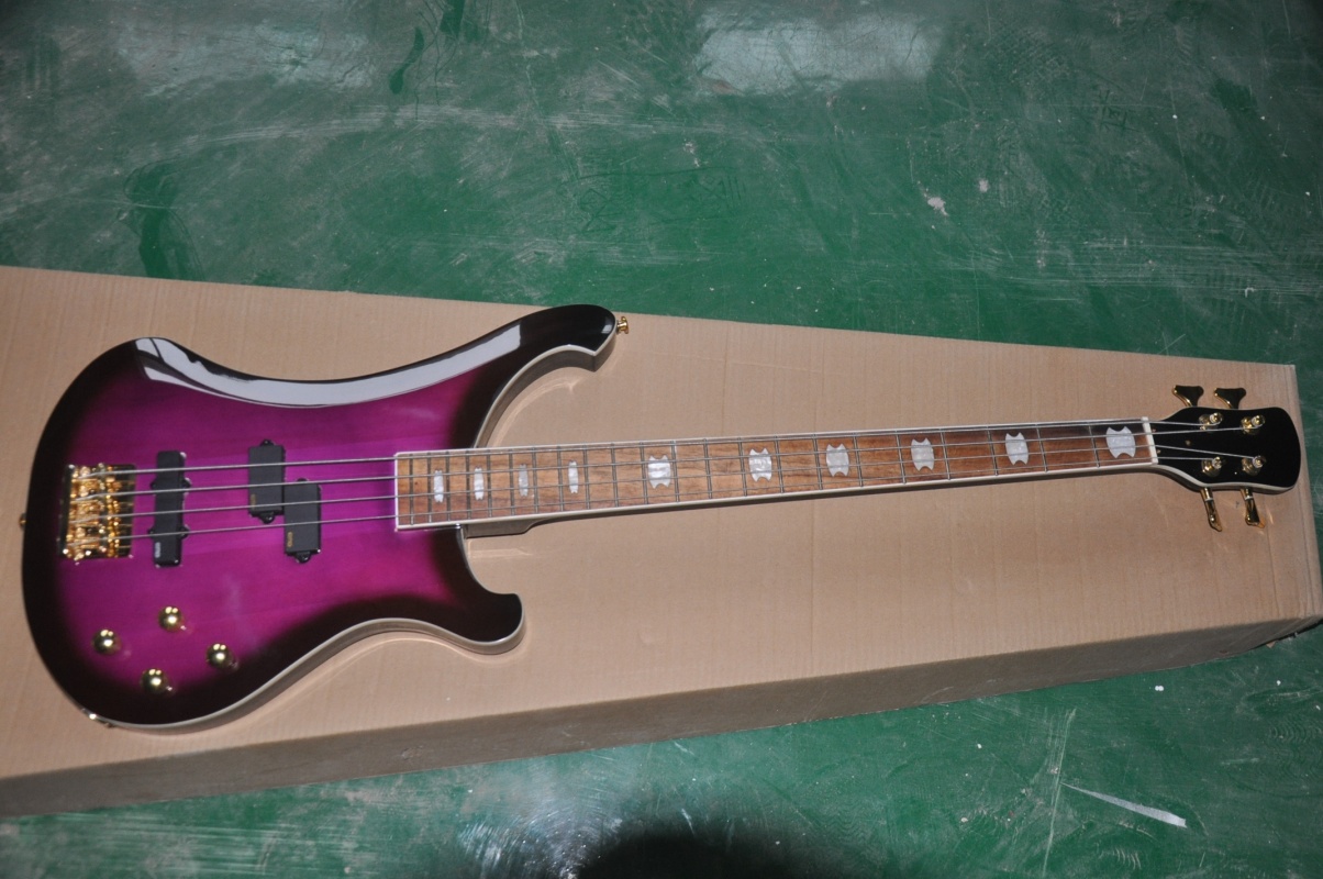 Bass Guitar Fretless - โรงงานเครื่องดนตรีรับผลิตเบสกีตาร์ 4 สายแบบกำหนดเอง เบสกีตาร์ไฟฟ้ามีสินค้าในสต็อก