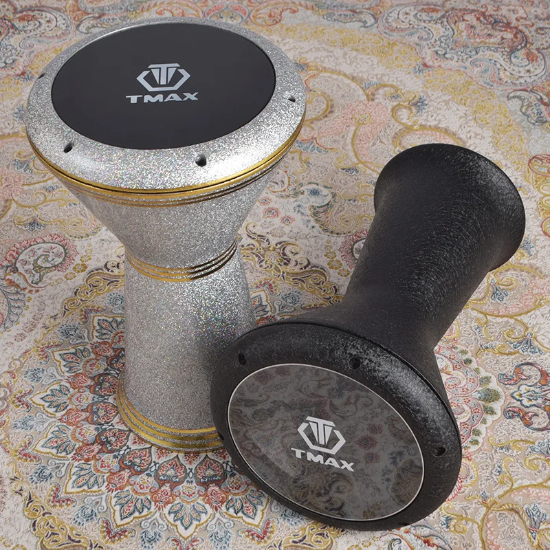 Musical Instrument Africa - อลูมิเนียม Doumbek Professional อาหรับกลอง Djembe Belly