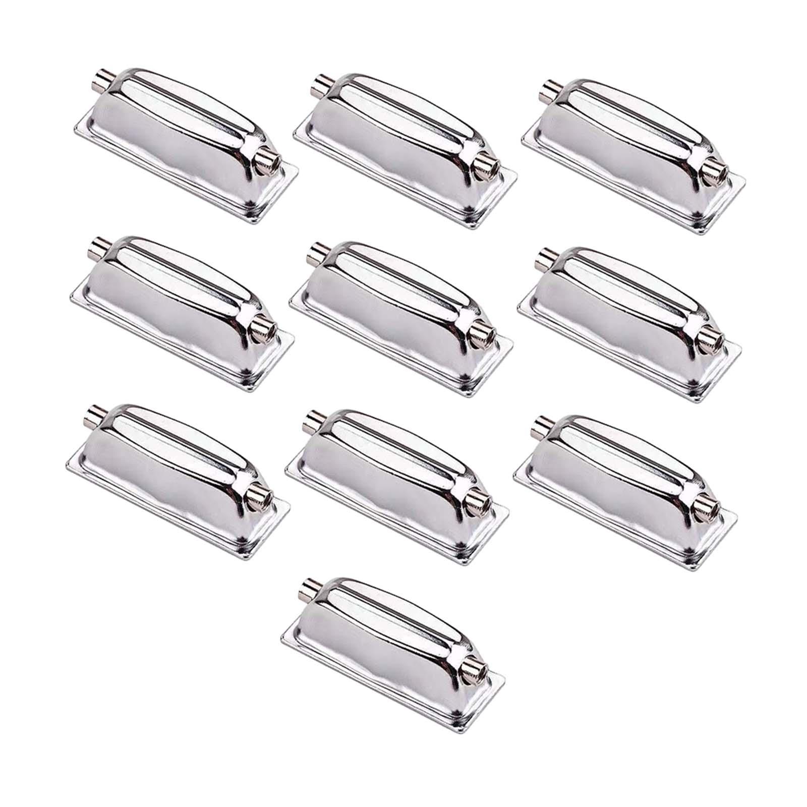 Musical Instrument Ending In A - อุปกรณ์ซ่อมแซมกลองชุด 10 ชิ้น สำหรับเปลี่ยนอะไหล่กลองแบบติดตั้งสองด้านที่ชำรุดหรือเก่า