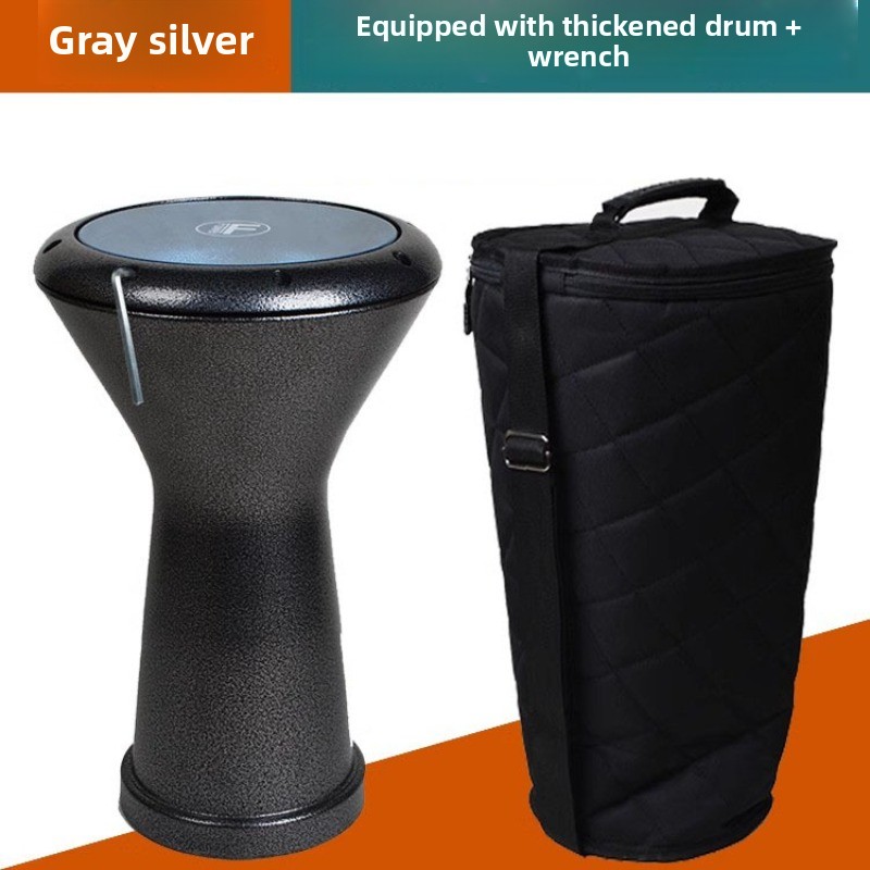8.5 นิ้วกลองแอฟริกัน Belly Dan - Musical Instrument Africa บทวิจารณ์และราคา
