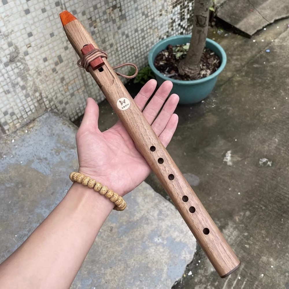 ขลุ่ยไม้แนวตั้งเสียง B/C/D/E/F - Musical Instrument Of India บทวิจารณ์และราคา