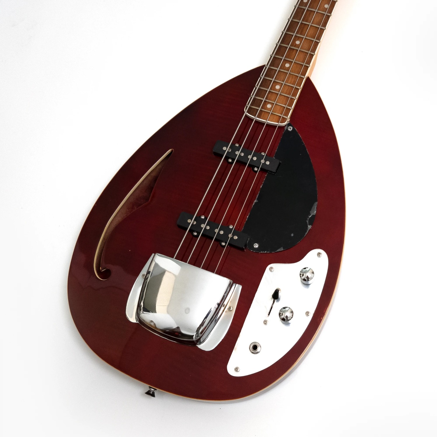 กีตาร์เบสไฟฟ้าแบบกึ่งกลวง 4 สา - Bass Guitar Fretless บทวิจารณ์และราคา