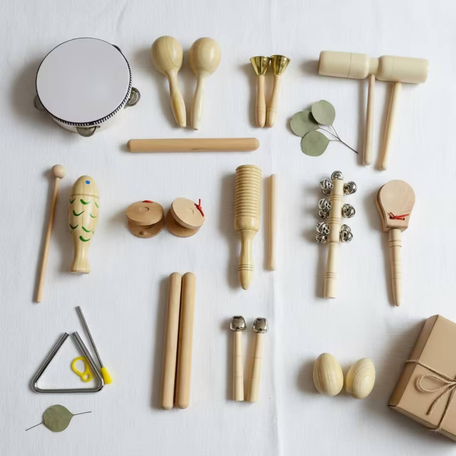 ชุดเครื่องดนตรี 14 ชิ้นพร้อมกร - Musical Instrument Family บทวิจารณ์และราคา