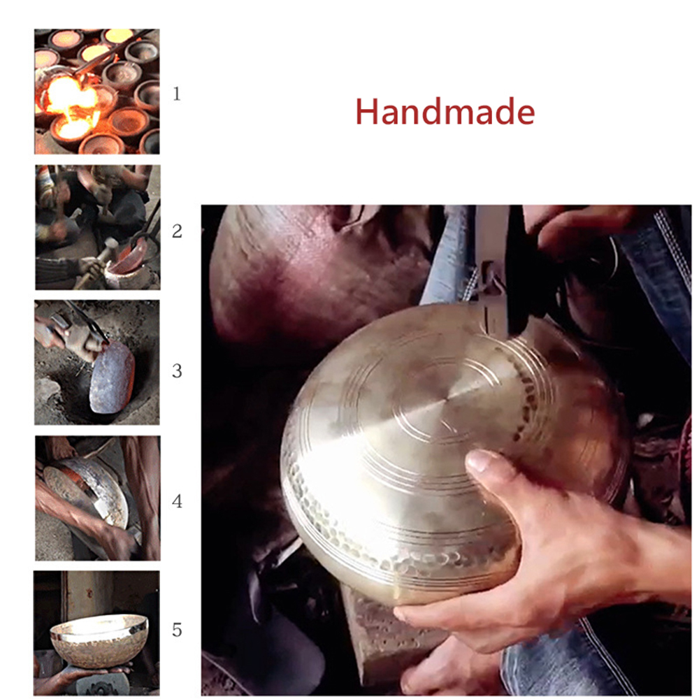 ชามร้องเพลงทิเบตทำมือจากเนปาล  - Musical Instrument Of India บทวิจารณ์และราคา