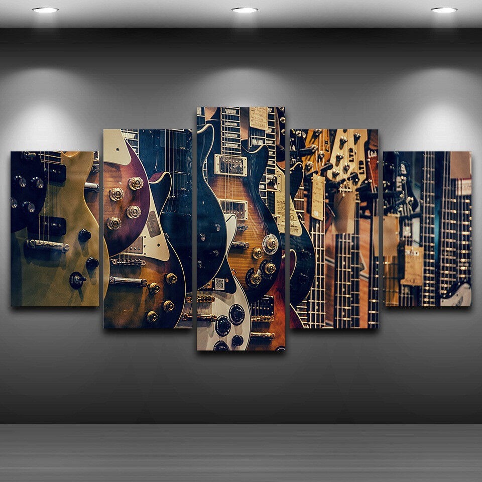 ไม่มีกรอบผ้าใบ 5 ชิ้น Vintage  - Musical Instrument Africa บทวิจารณ์และราคา