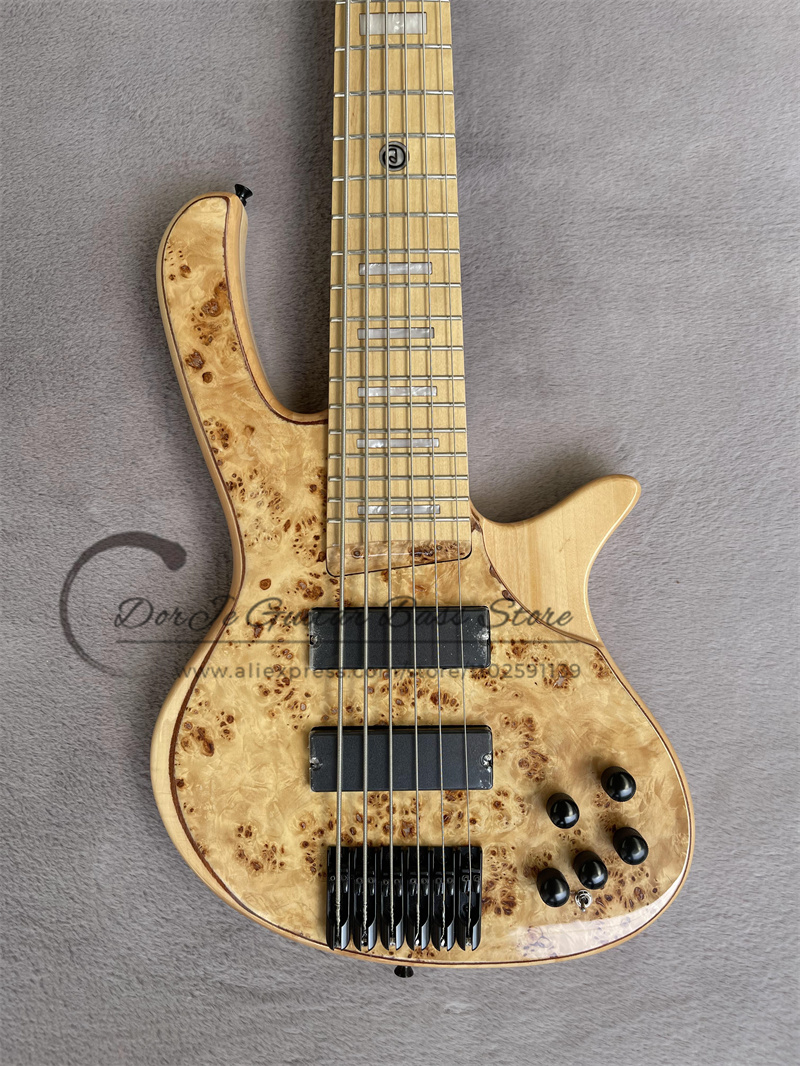กีตาร์เบส 6 สาย DeOl Bass คอไม - Bass Guitar Fretless บทวิจารณ์และราคา
