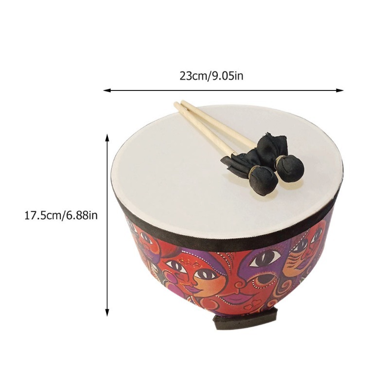 ชั้นกลองของเล่นเด็กกระทบนิ้วเค - Musical Instrument Of India บทวิจารณ์และราคา