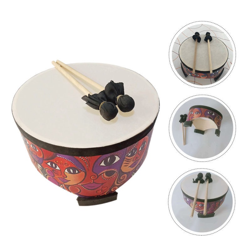 ชั้นกลองของเล่นเด็กกระทบนิ้วเค - Musical Instrument Of India บทวิจารณ์และราคา