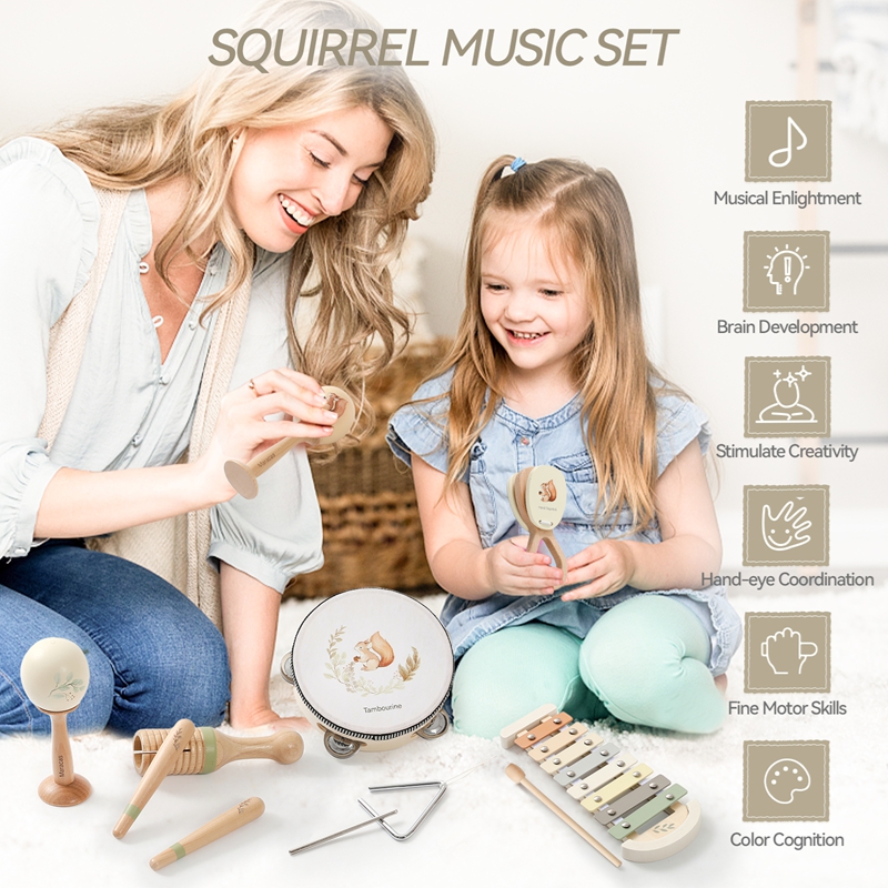 ของเล่นดนตรีสำหรับเด็ก ชุดมารา - Musical Instrument Project บทวิจารณ์และราคา