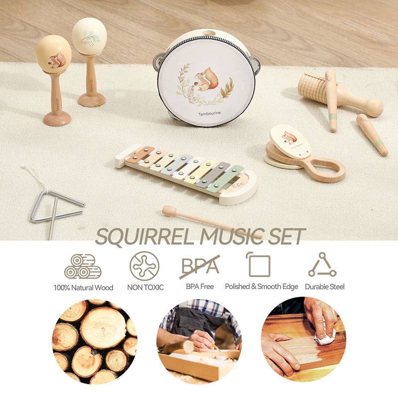 ของเล่นดนตรีสำหรับเด็ก ชุดมารา - Musical Instrument Project บทวิจารณ์และราคา
