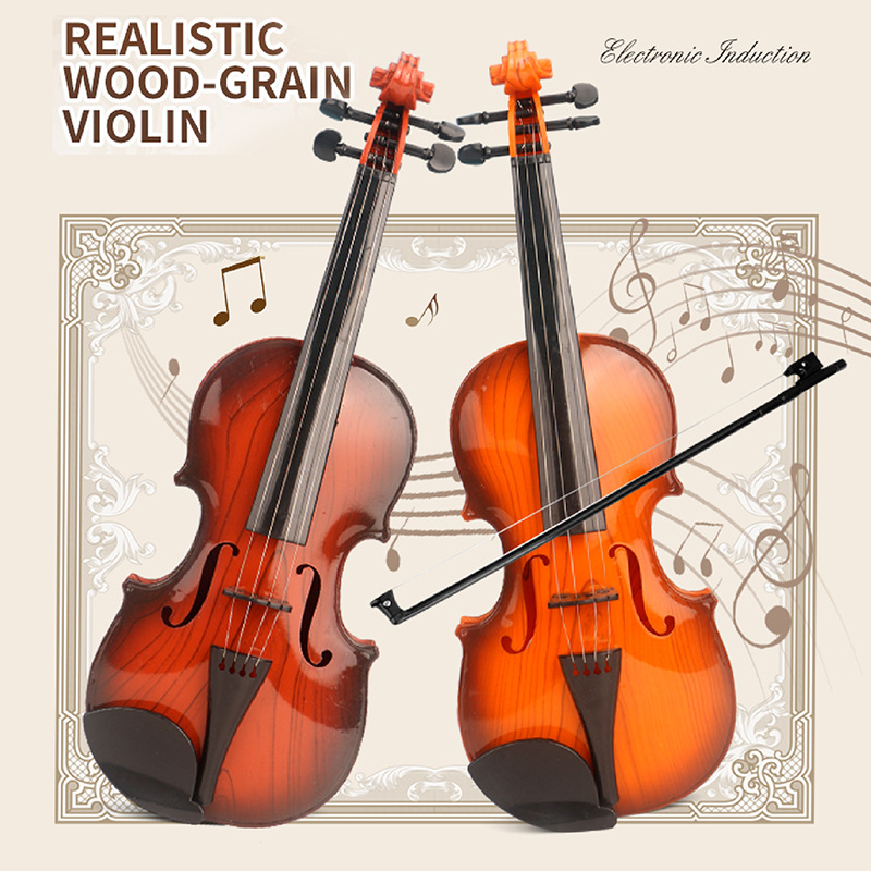 อะคูสติกไวโอลินของเล่นปรับสตริ - Musical Instrument Project บทวิจารณ์และราคา