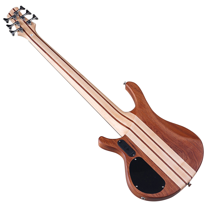 กีตาร์เบสไฟฟ้าแอคทีฟ ลายไม้เบิ - Bass Guitar Fretless บทวิจารณ์และราคา