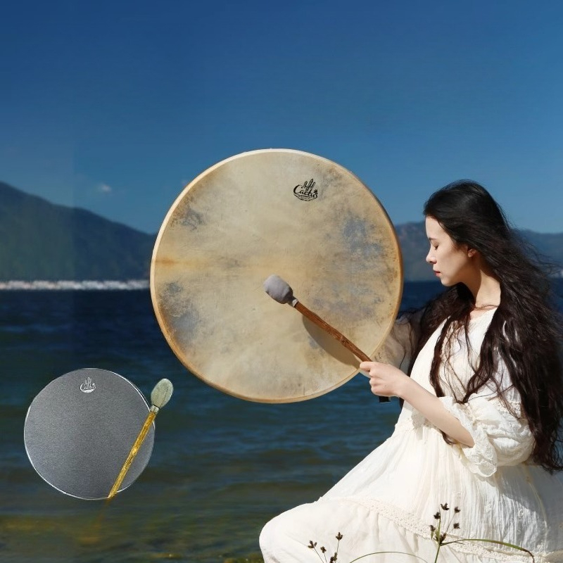 กลองวงกลมชาแมนิก กลองหนังแกะสำ - Musical Instrument Of India บทวิจารณ์และราคา