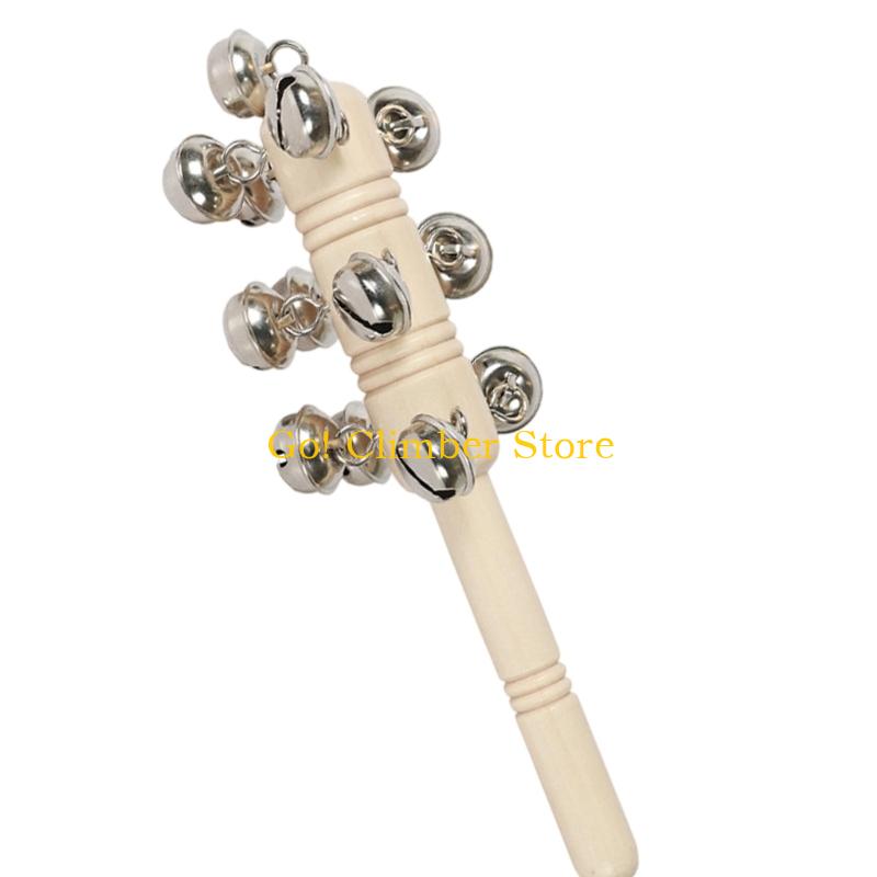 Q84C เด็กการศึกษาไม้ Shaker ขอ - Musical Instrument Family บทวิจารณ์และราคา