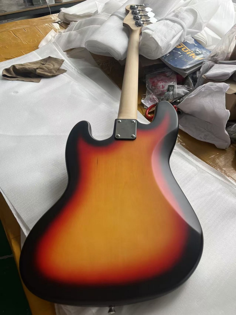 จัดส่งฟรีคุณภาพสูง 4 สายเบสไฟฟ - Bass Guitar Fretless บทวิจารณ์และราคา